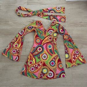 Hippie Halloween Costume Juniors